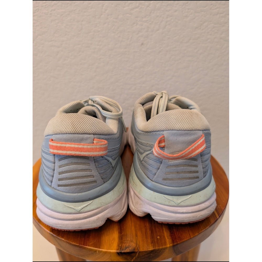 Hoka One One Bondi 7 Running Shoes Womens 10‎ Blue Fog BFBG Good Max Cushioning - Picture 5 of 7